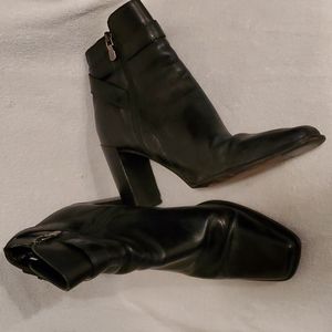 Chunky Heel Booties